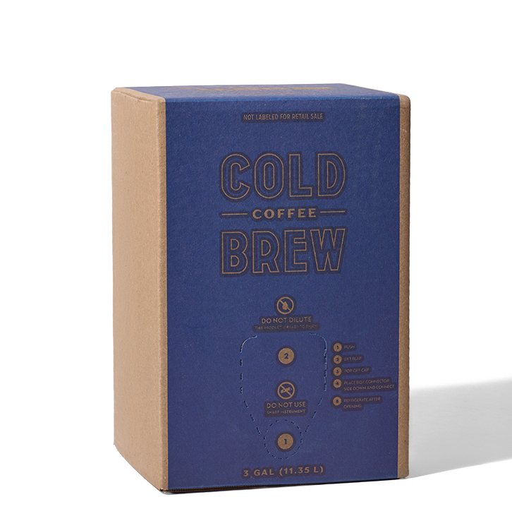 3 Gal Cold Brew RTD BiB